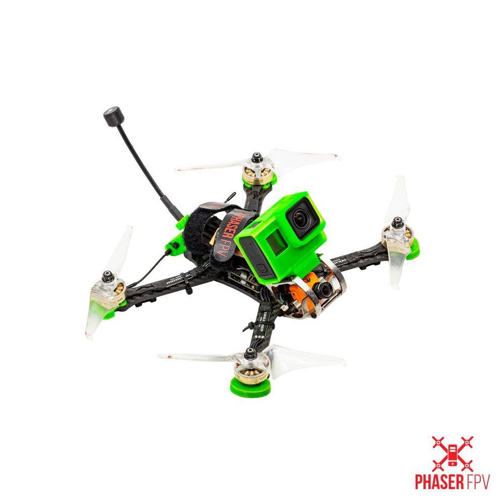 Phaser3D Rooster GoPro Hero Side Load Mount Black