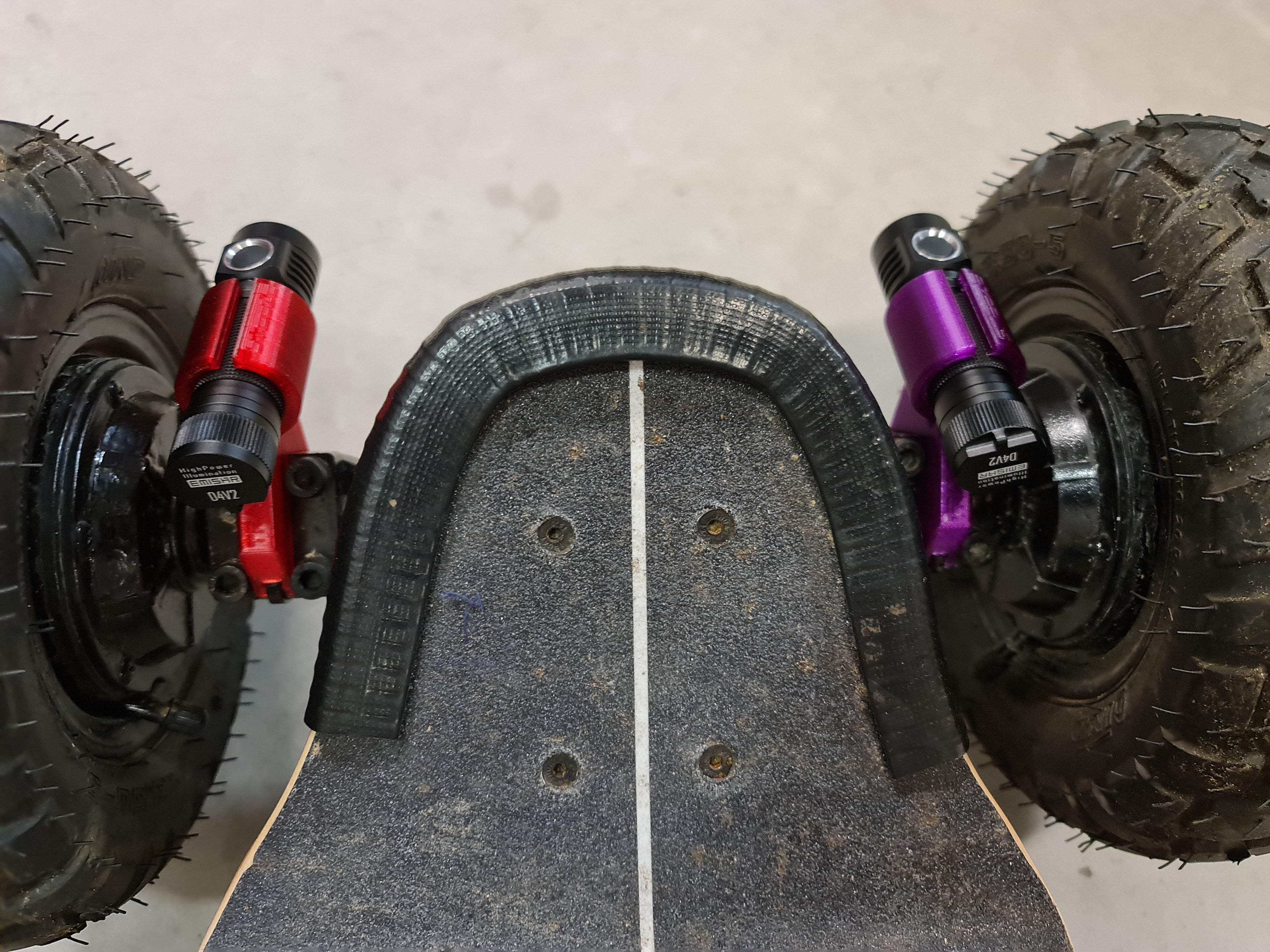 Phaser3D Steeze Mount for Tranzite Cross Country Skateboards