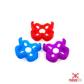 Phaser3D TBS 5 Inch Source One V0.11 Soft Mount Arm Guards Crystal Red