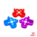 Phaser3D TBS 5 Inch Source One V0.2 Soft Mount Arm Guards (1pc) Crystal Red