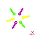 Phaser3D TBS Crossfire Immortal T Generic Mounts For Standoffs 3D Printed in TPU (2pc) Emerald