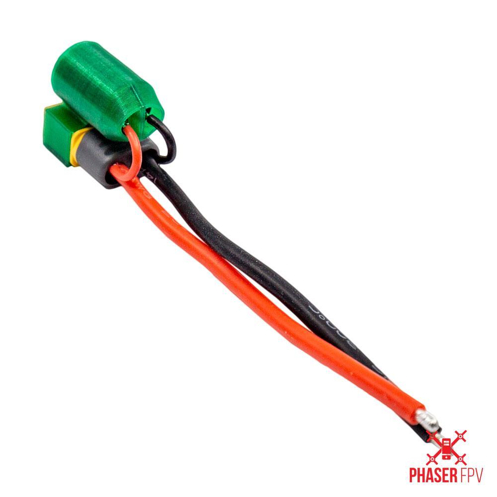 Phaser3D XT60 Bigger Capacitor Holder Black