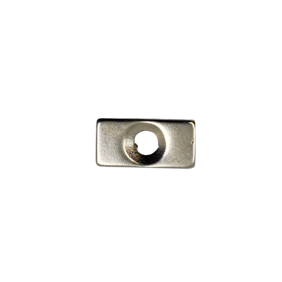 N52 Magnet with Hole 20x10x5mm (Hole 5mm)