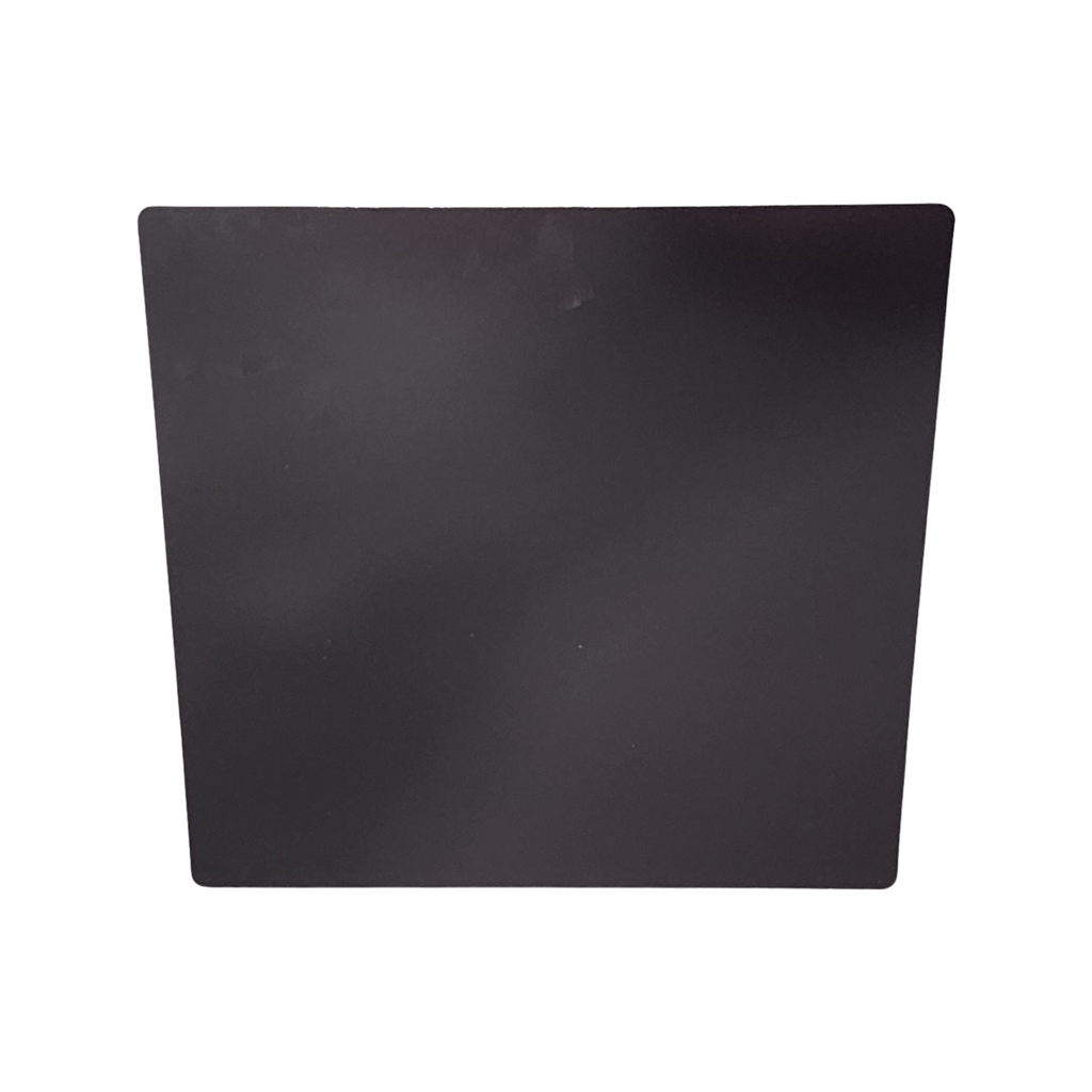 Energetic 235x235mm Black PEI Pro Double Sided Textured Spring Steel Sheet (Suits Ender 3/5)