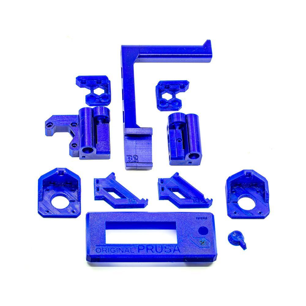 Prusa MK3 Printable Parts Highlights Only in PETG Ultramarine Blue