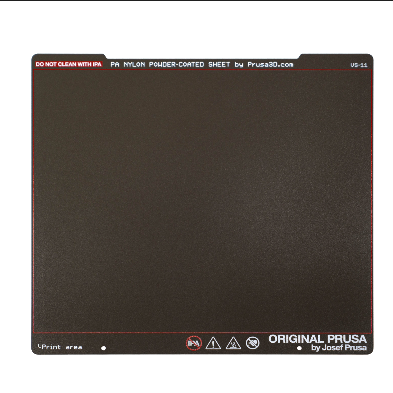 Prusa Double-sided Powder-coated PA Nylon Spring Steel Sheet for MK3S