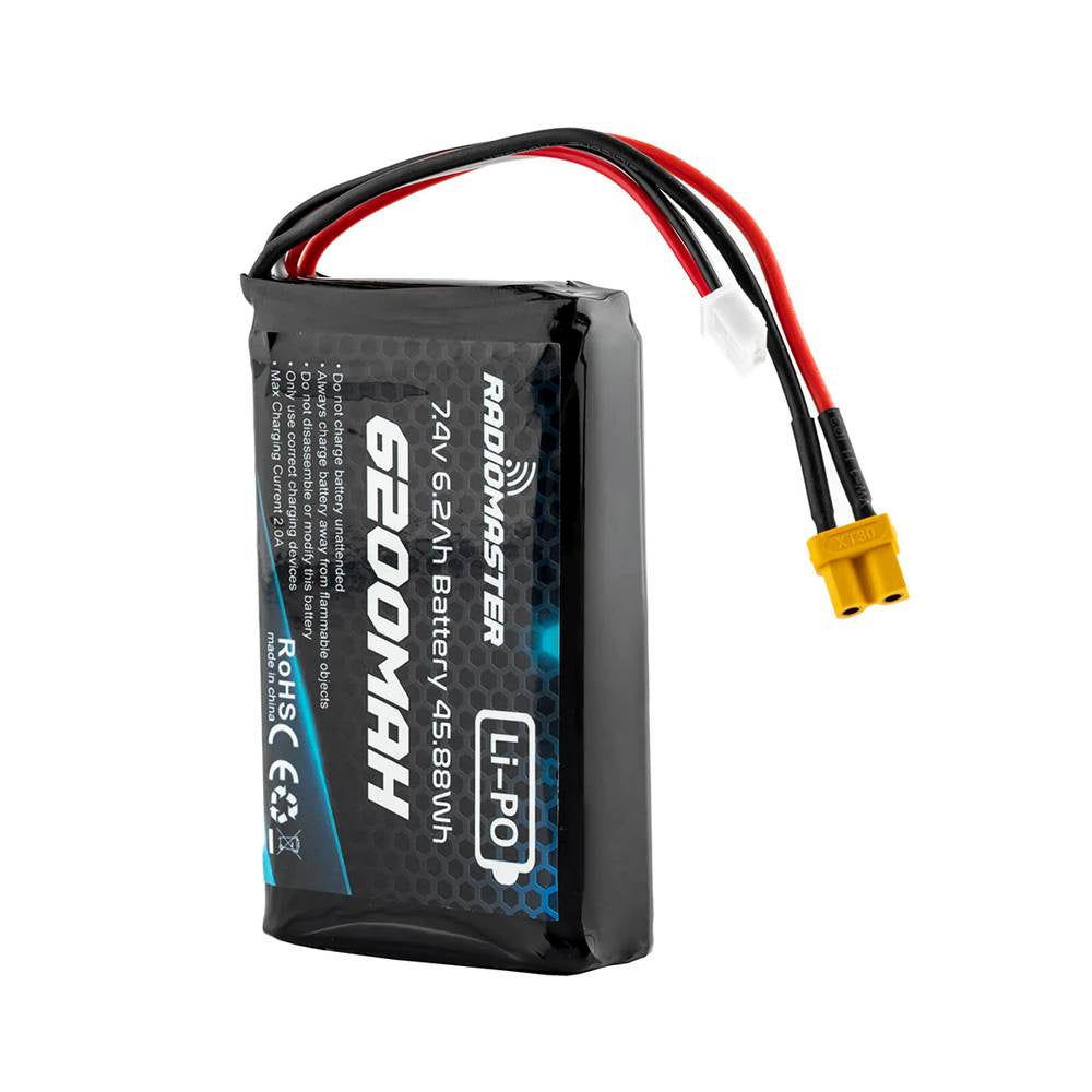 Radiomaster 6200mAh 2S LiPo Battery (Fits Boxer/TX16S) [DG]