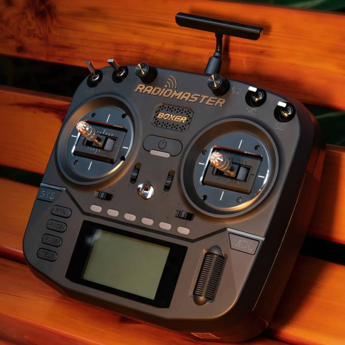 RadioMaster Boxer Radio Transmitter - 4-in-1 Multi-Protocol/ELRS 2.GHz (Batteries Not Included)