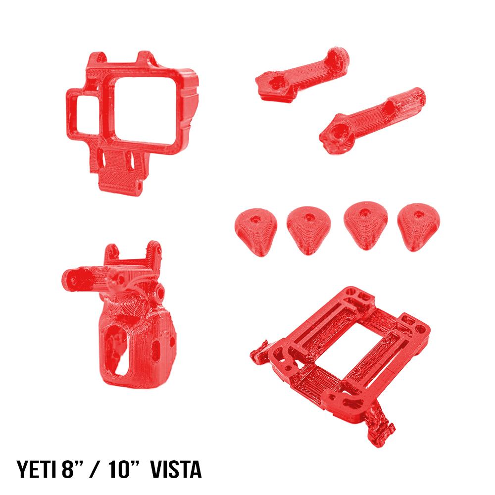Rebel Yeti HD DJI Digital 8" / 10" TPU 3D Prints Kit [Part 2 of 2]