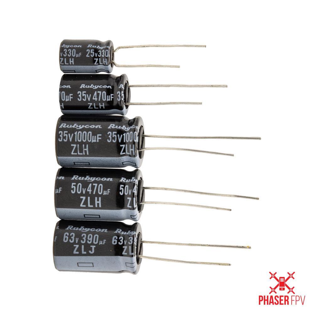 Rubycon 12.5x20mm ZLH Low ESR 50V/470uF Capacitor