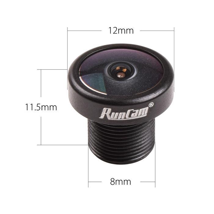 Runcam FOV 160 Degree 1/3" 2.1mm Lens for RunCam Micro Swift 1/2, Micro Sparrow 1/2  RC21M