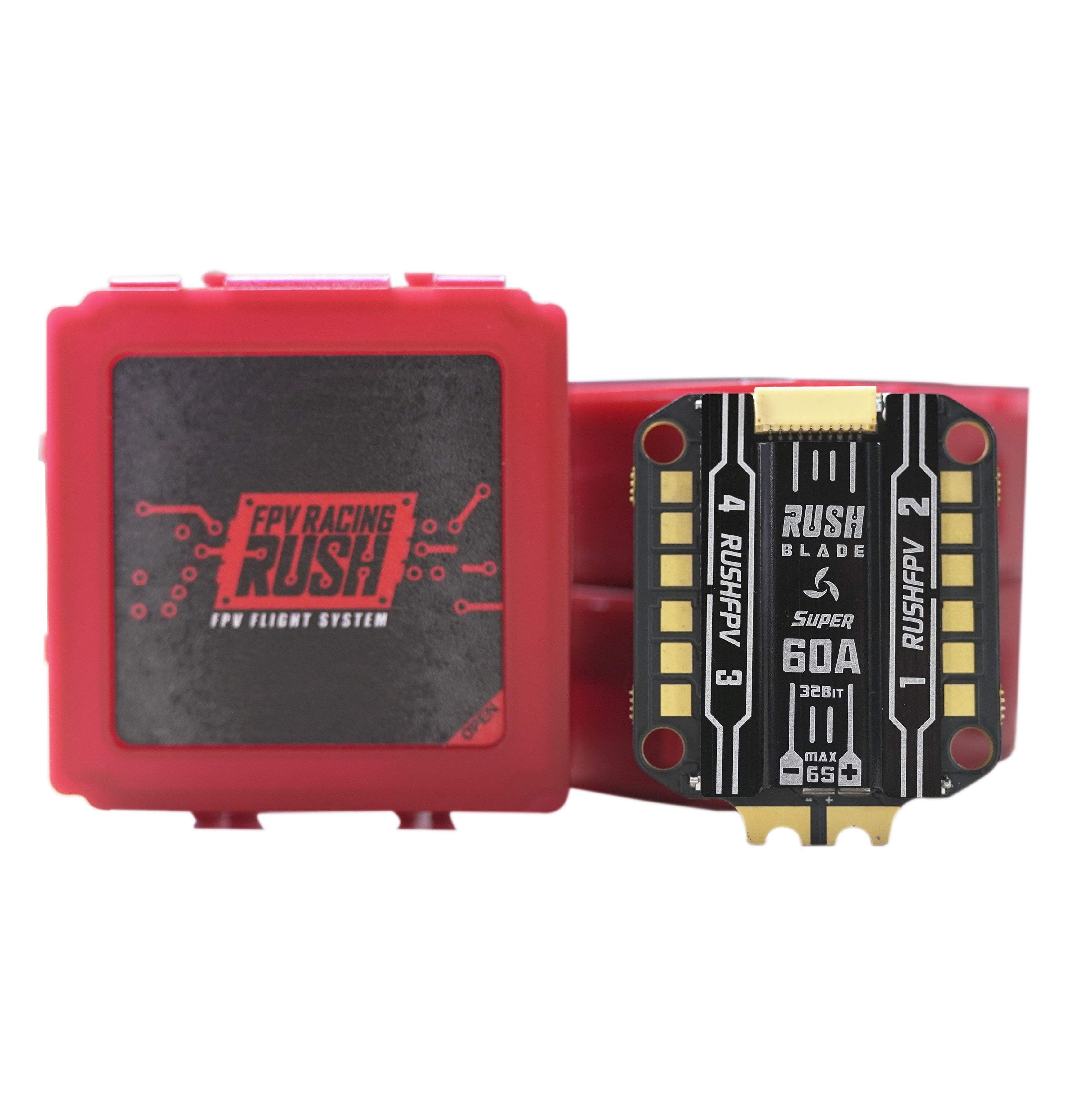Rush Blade 60A 3-6S BLHeli_32 30x30 4in1 ESC Speed Edition