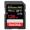 SanDisk 128GB Extreme Pro SDXC UHS-I Card - C10, U3, V30, 4K UHD, SD Card SDSDXXY-128G-GN4IN