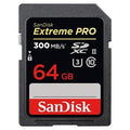 SanDisk 64GB Extreme PRO SDXC UHS-II U3 Memory Card - 300MB/s  SDSDXPK-064G-GN4IN