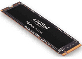 Crucial P5 Plus 500GB M.2 PCIe4 Gen4 NVMe SSD 6600/4000 MB/s R/W 300TBW 360K/700K IOPS 2M hrs MTTF Full-Drive Encryption 5yrs CT500P5PSSD8 [PC]