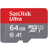 SANDISK SDSQUA4-064G-GN6MN Micro SDXC Ultra UHS-I Class 10 , A1, 120mb/s No adapter