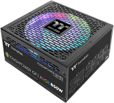 Thermaltake PS-TPD-0850F3FAGA-1 Toughpower GF1 ARGB 850W, 80+ Gold Riing Duo 14cm 16.8M-Color RGB Fan, Fully Modular Power Supply [PC]