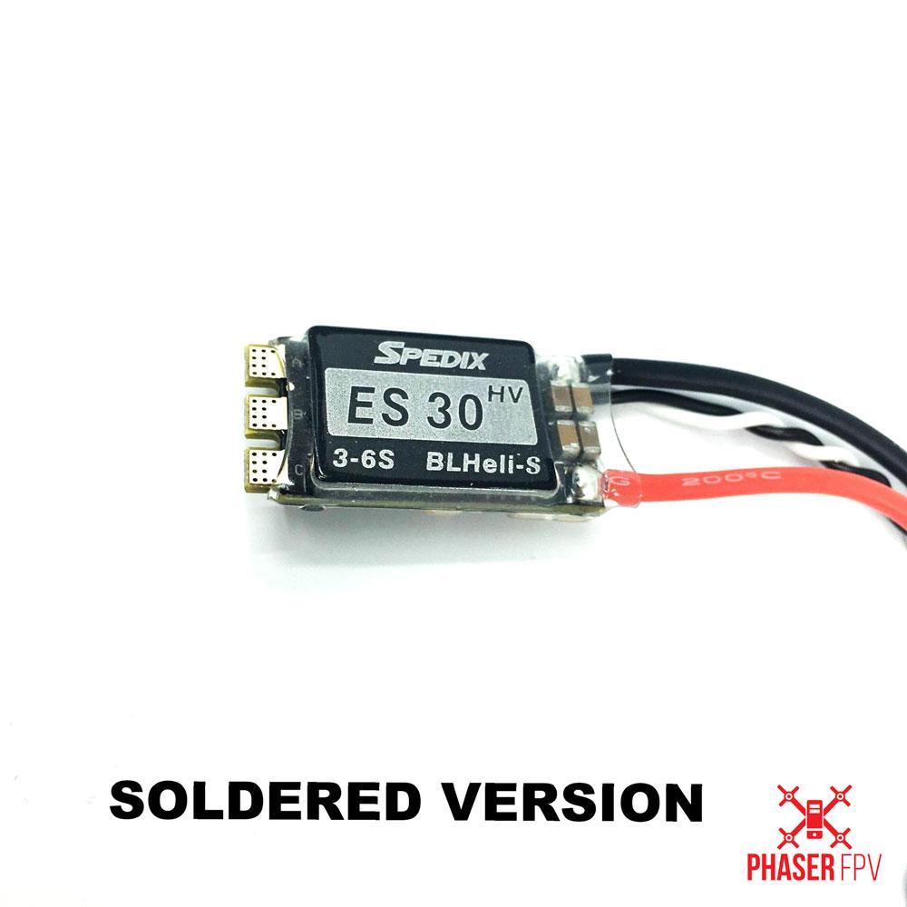 Spedix ES30 V2 HV 2-6s 30amp ESC Dshot BLHELI_S SPX-71028 Soldered Wires
