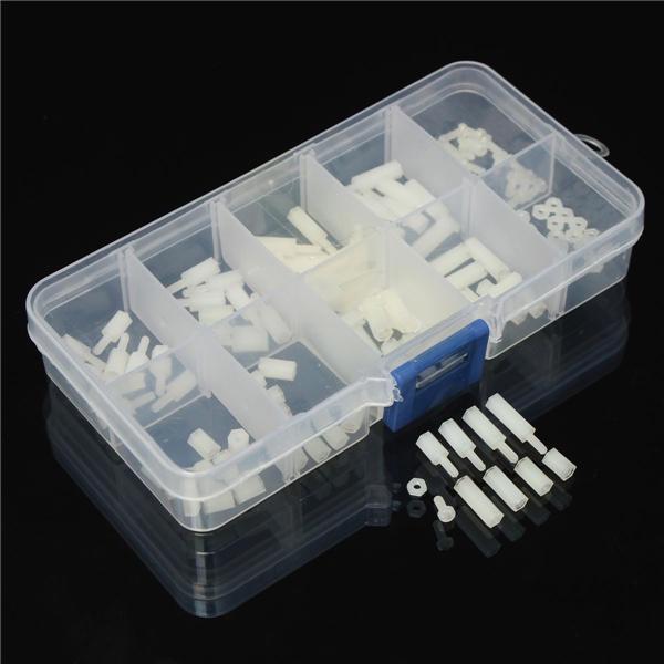 PhaserFPV M2 Nylon White Standoff Kit 280pcs