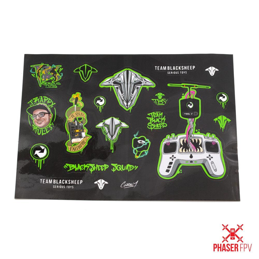 TBS Monster Sticker Sheet V3 2019