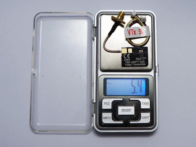 TBS Unify Pro 5G8 VTX Video Transmitter v3 (5V Input) (SMA)