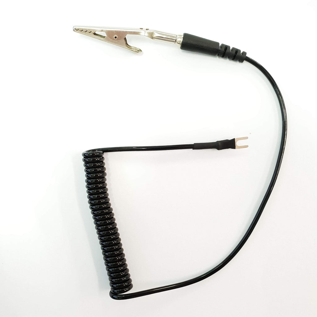 TS80 Grounding Cable Alligator Clip to Terminal Connector