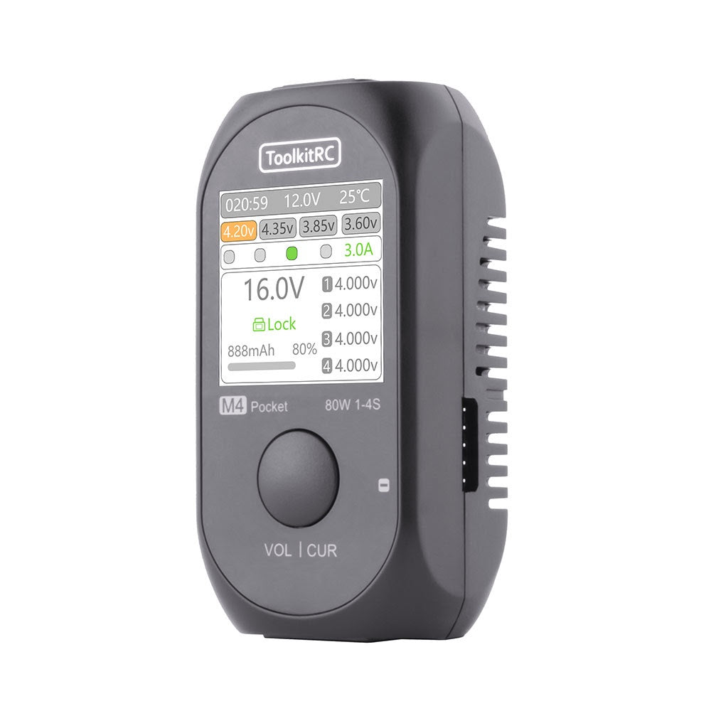ToolKitRC M4 Pocket Charger (DC INPUT)
