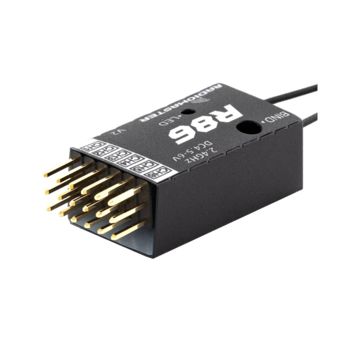 RadioMaster R86 V2 FrSky D8/D16/SFHSS Compatible PWM Receiver (2.4ghz)