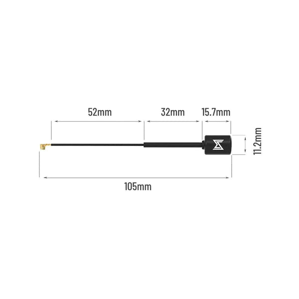 Walksnail Avatar VTX Antenna (5.8ghz) (Set of 2) WNPJ-00007