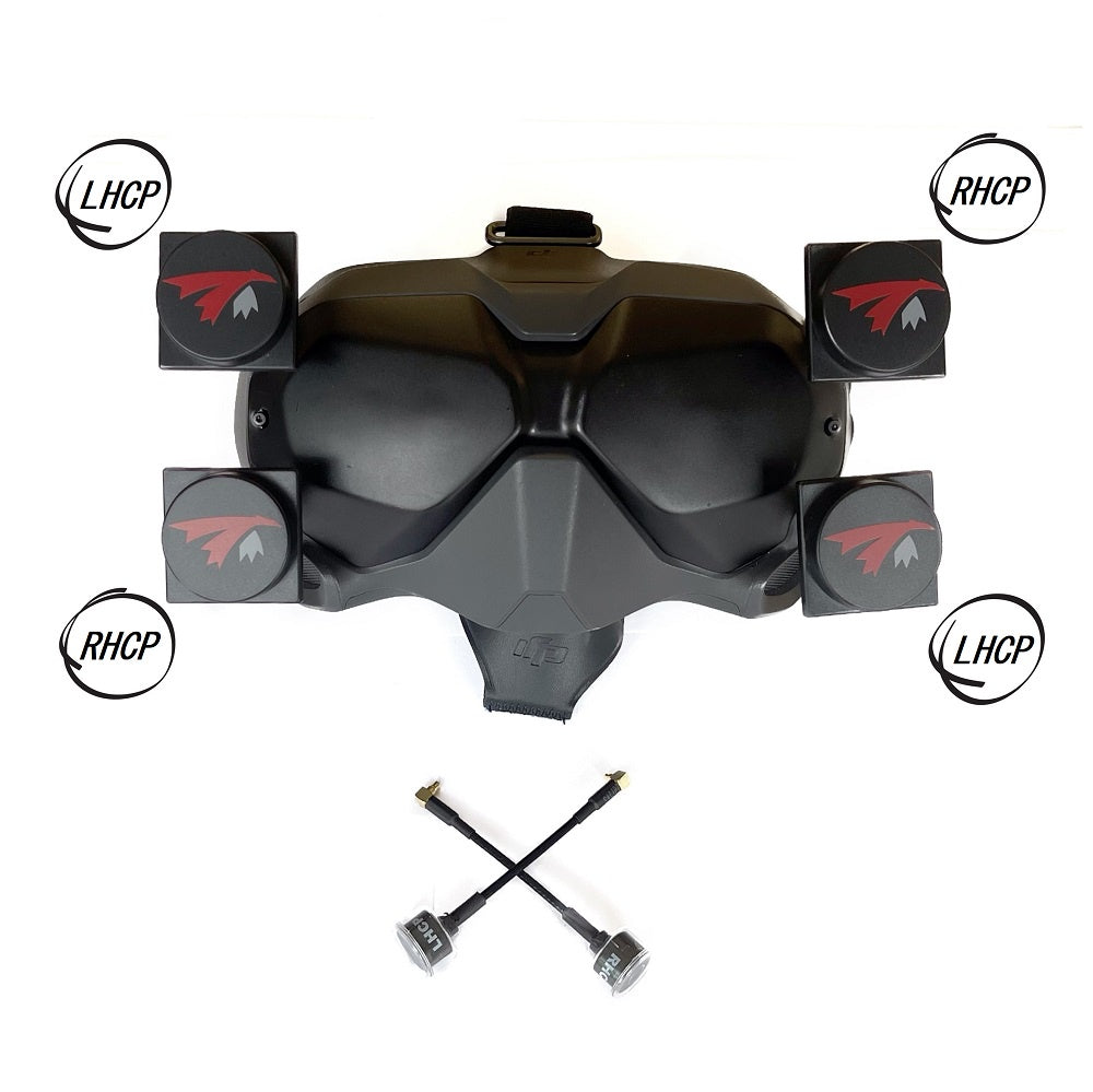 Truerc X-AIR "X" 5.8 MK II Quad Set For DJI FPV [EOL]