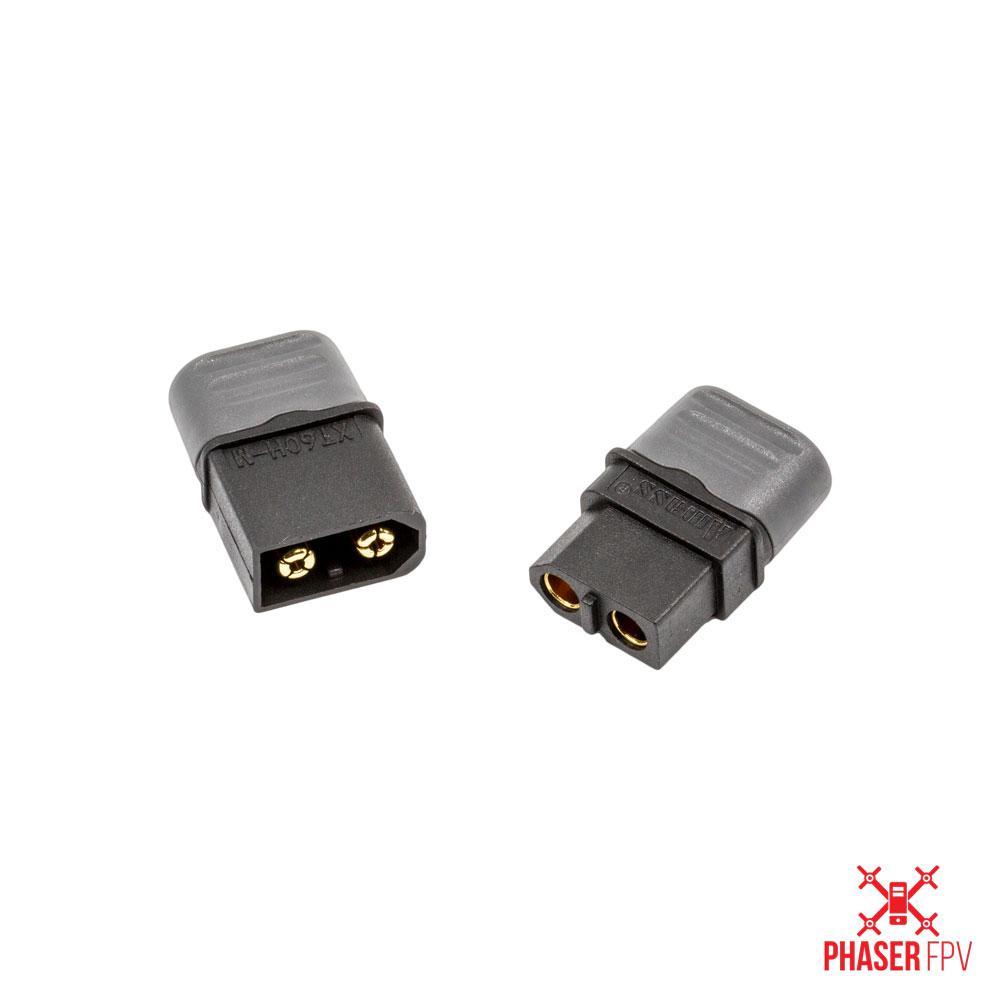XT60 Connector - One Pair - Yellow, Black, Red, Blue Black