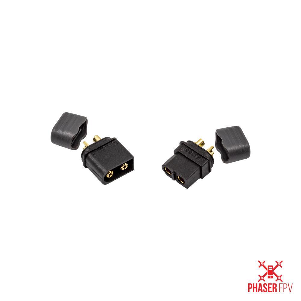 XT60 Connector - One Pair - Yellow, Black, Red, Blue Yellow