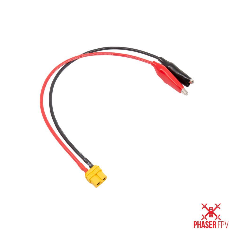 XT60 to Alligator Clips for iSDT Chargers
