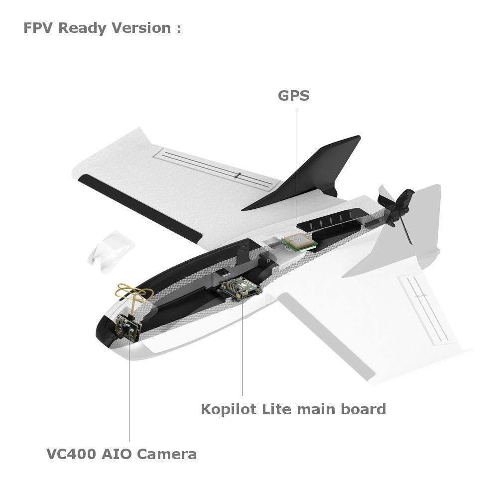 ZOHD Dart250G 570mm Wingspan Sub-250 grams Sweep Forward Wing AIO EPP FPV RC Airplane KIT/PNP