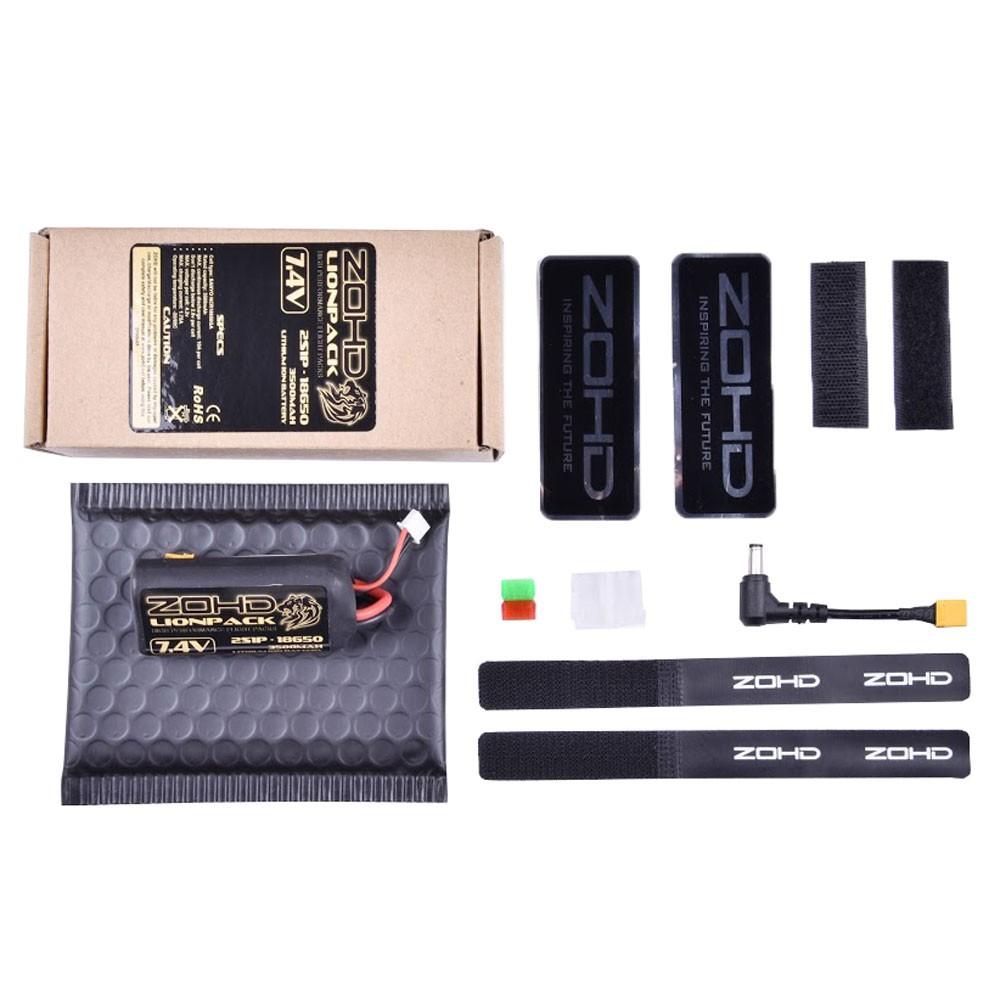 ZOHD Lionpack 18650 2S1P 3500mAh 7.4V Li-ion Battery [DG]