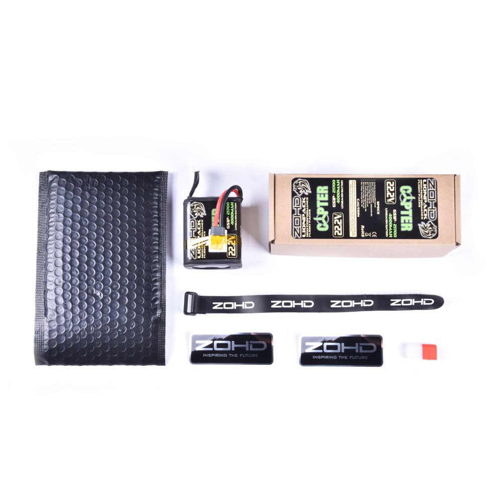 ZOHD Lionpack Copter 21700 6s1p 4000mah 22.2v Li-ion Battery [DG]